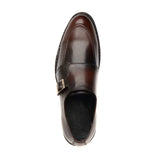 Brown Rubber Sole Cow Leather Formal