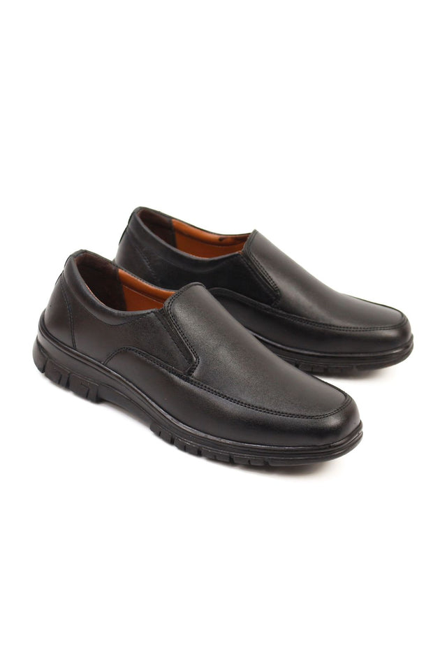 basic slip-on formal shoes for men | mocassion style