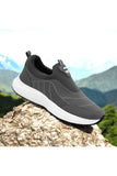 men stylish grey sports shoes